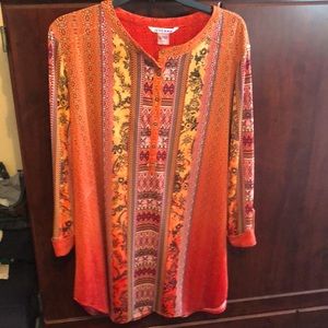 Tunic 3/4 sleeve top